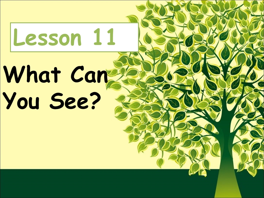 三年级下册英语课件Unit 2 Animal Friends Lesson 11 What Can You See 2｜冀教版一起(共19张PPT).ppt_第2页