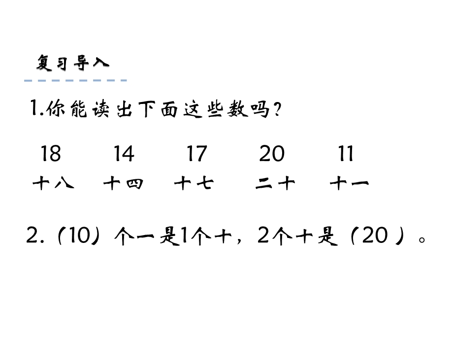 一年级上册数学课件9.21120各数的组成、写数 苏教版(共24张PPT)教学文档.ppt_第3页