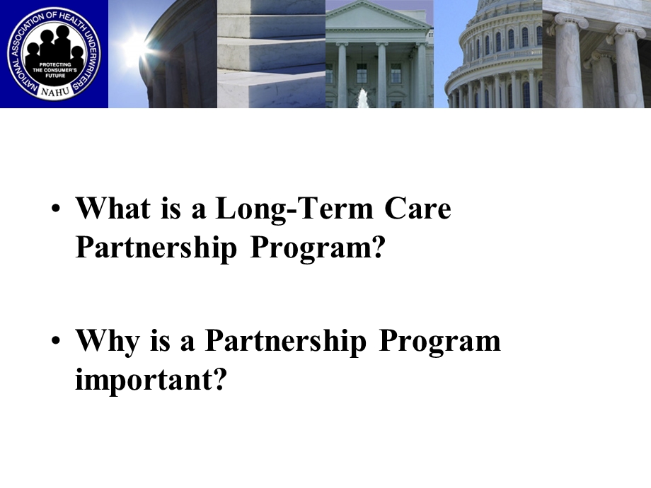 Presentation Long Term Care Partnership Programs提示长期护理的合作的项目PPT文档.ppt_第1页