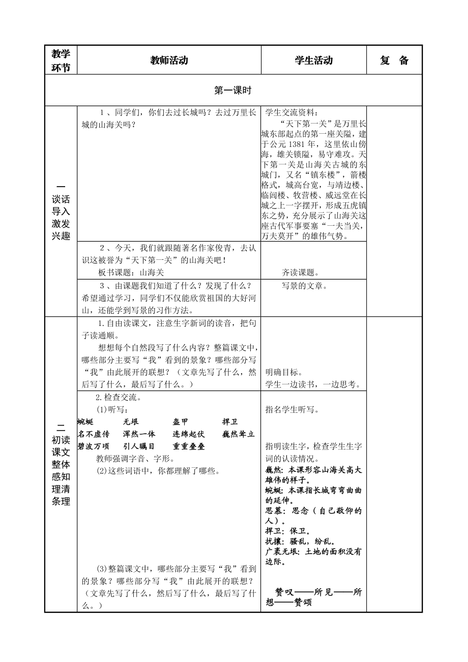 最新9、山海关教学设计汇编.doc_第2页