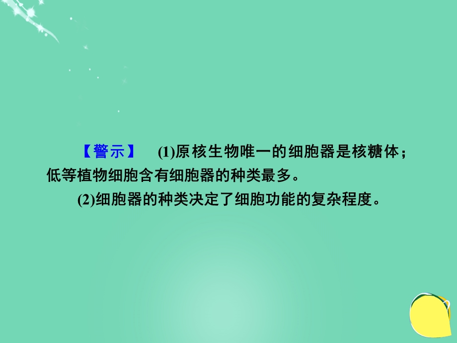 高考生物一轮复习第2单元细胞的结构、物质的输入与输出第2讲细胞器系统内的分工合作课件文档资料.ppt_第3页