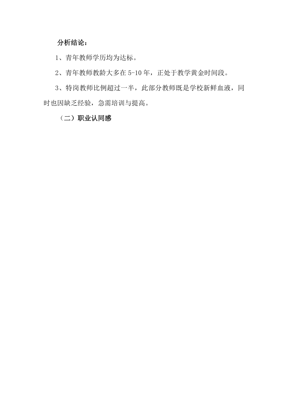 中学青年教师专业成长问卷调查报告名师制作精品教学资料.doc_第3页