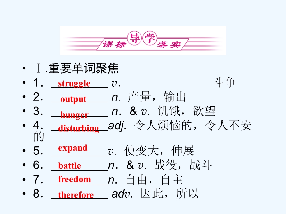 【河南专版】《金版新学案》2011高三英语一轮课件 新人教版必修4-2.ppt_第2页