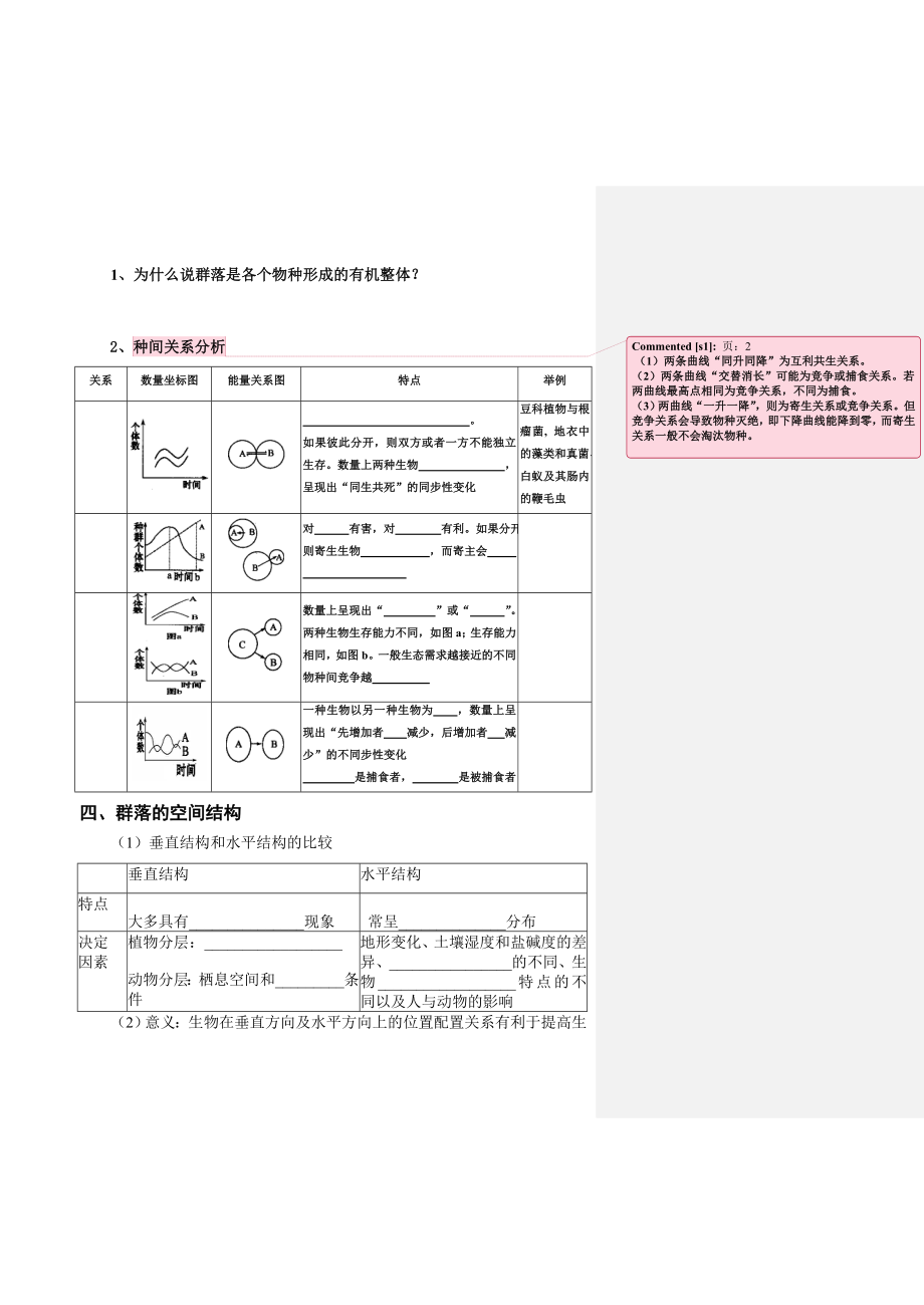 最新4.3群落的结构学案缪运良汇编.doc_第2页