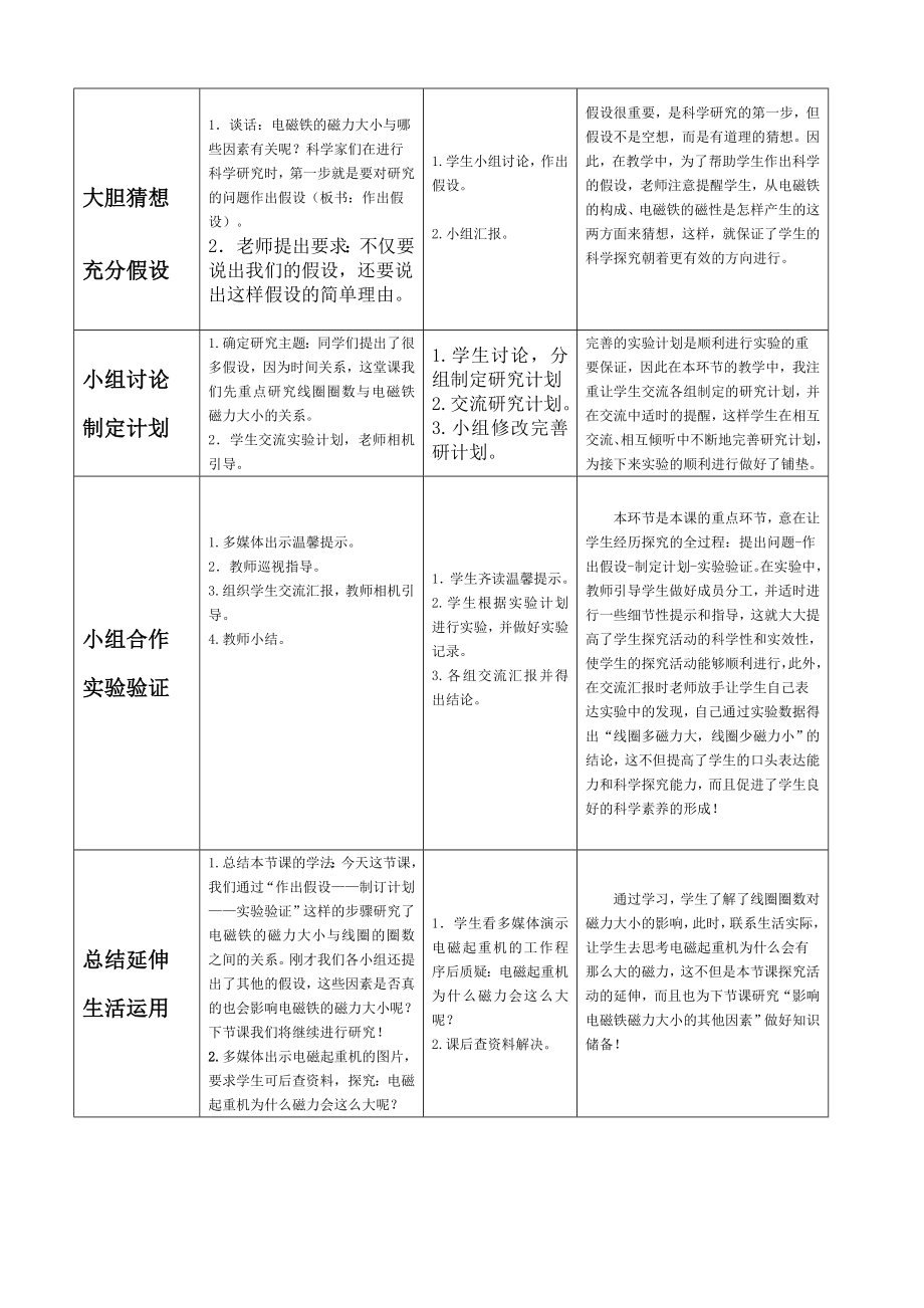 最新电磁铁的磁力一教学设计汇编.doc_第3页