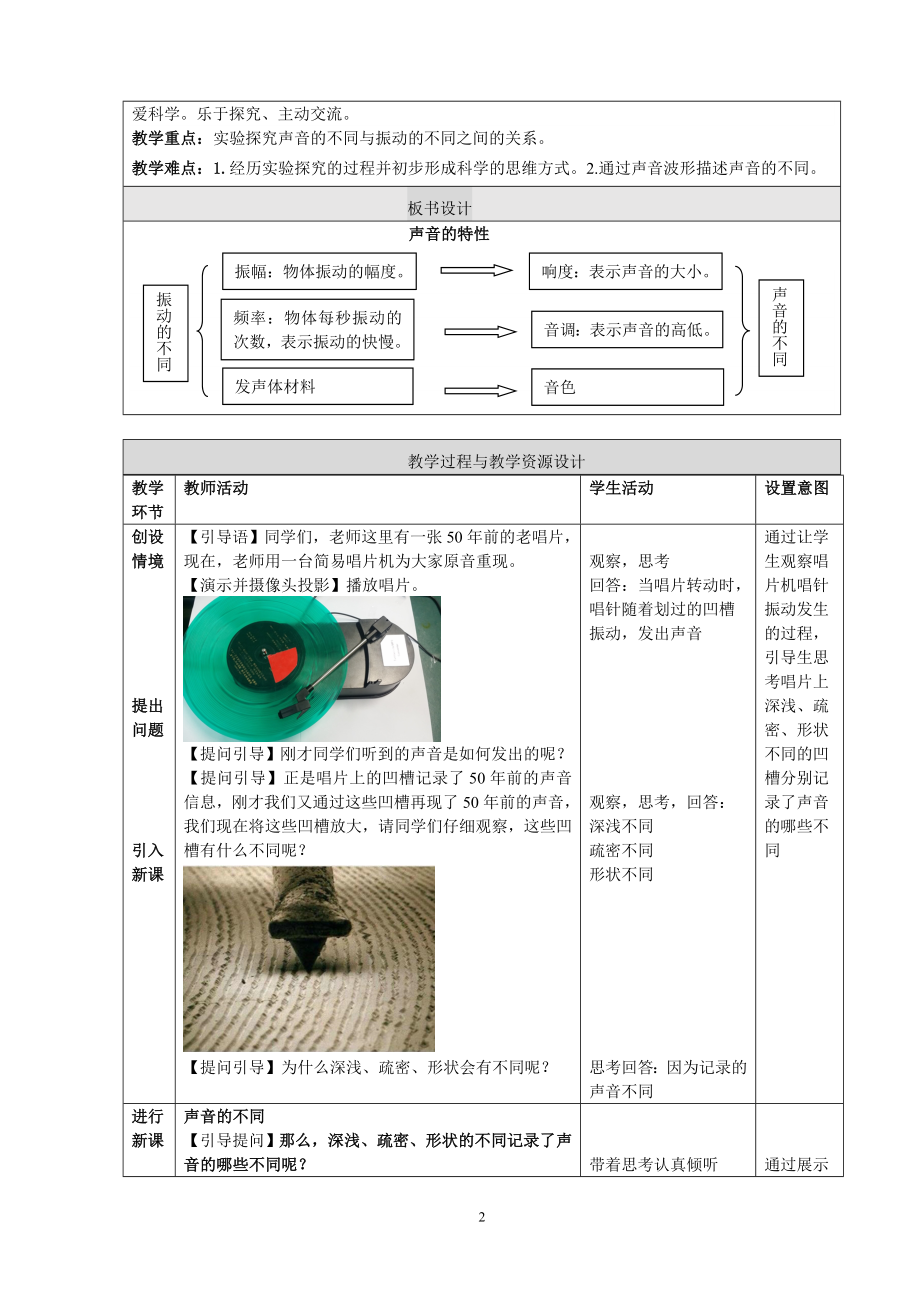 莫亚男声音的特性教学设计[精选文档].doc_第2页