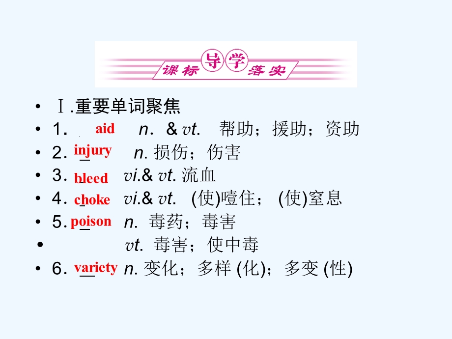 【浙江专版】《金版新学案》2011高三英语一轮课件 新人教版必修5-5.ppt_第2页