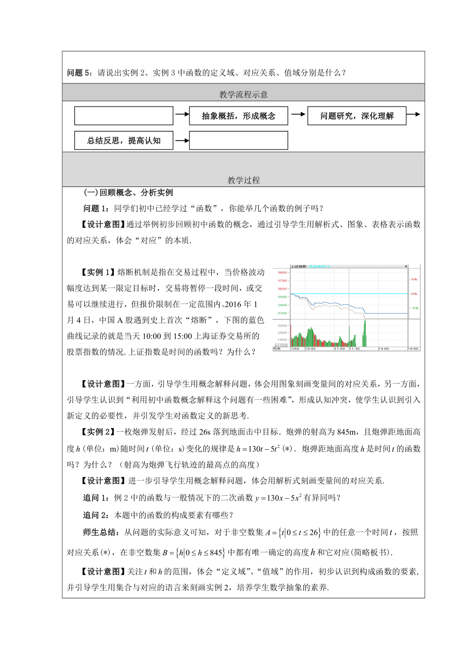 最新函数的概念教学设计 汇编.doc_第3页