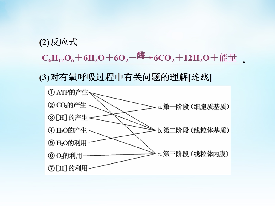 高三生物一轮复习 第三单元 第2讲 细胞呼吸课件 新人教版必修精选文档精选文档.ppt_第2页
