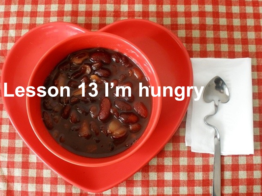 三年级下册英语课件－Lesson 13 I’m Hungry｜冀教版三起(共19张PPT).ppt_第2页