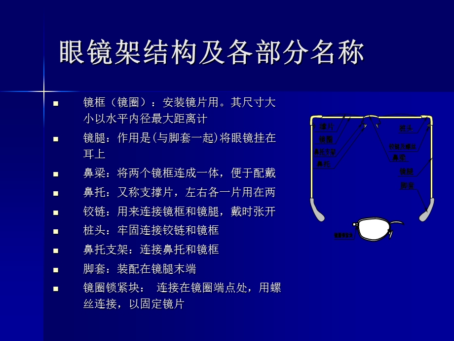 医学课件眼镜镜架及其调校.ppt_第2页