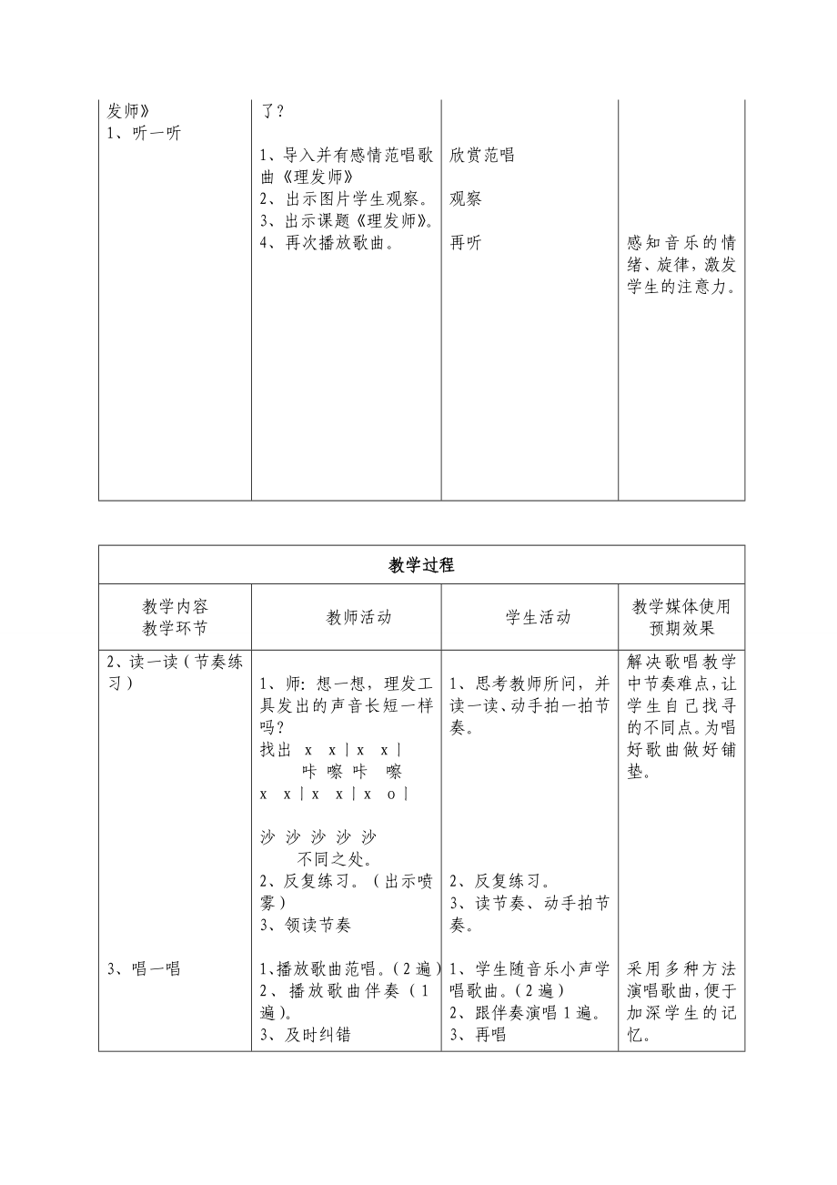 最新理发师教学设计汇编.doc_第3页