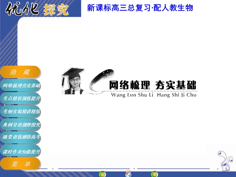 高三高考生物优化探究一轮复习必修一第三章　细胞的基本结构PPT文档.ppt_第1页