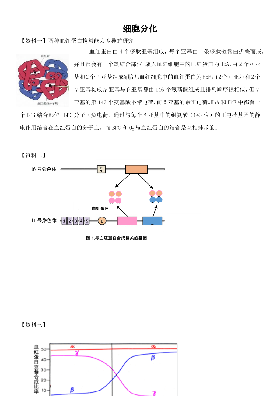 最新细胞分化学案0911汇编.docx_第1页