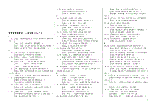 文言文专题复习——多义词[精选文档].doc