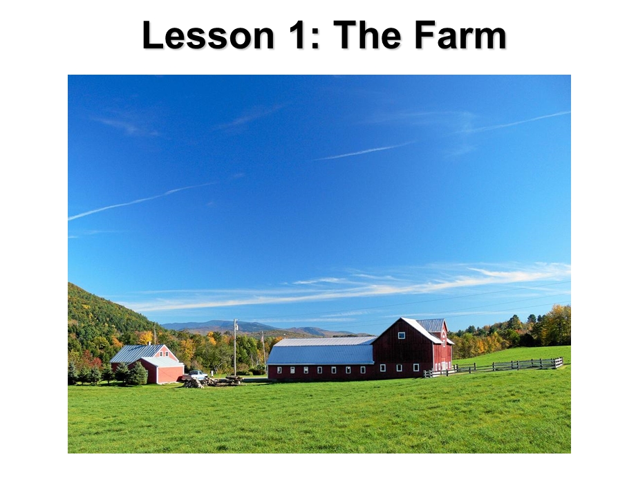 三年级下册英语课件－Lesson 1 On the farm｜冀教版 (共23张PPT).ppt_第2页