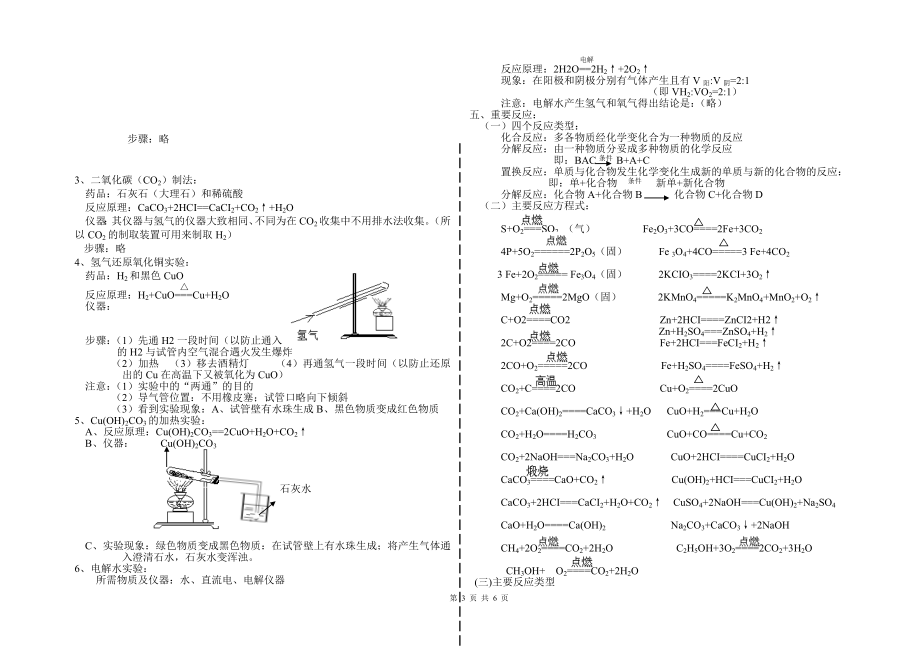 九年级化学框架图.doc_第3页