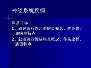 医学课件神经系统疾病带图.ppt