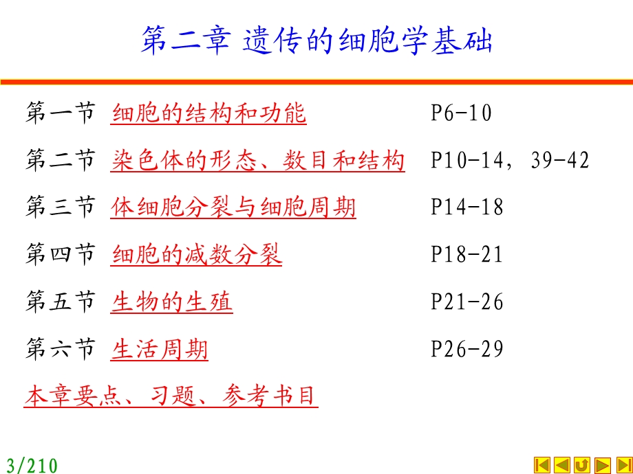 遗传学：朱军第三版：第02章 遗传的细胞学基础.ppt_第3页