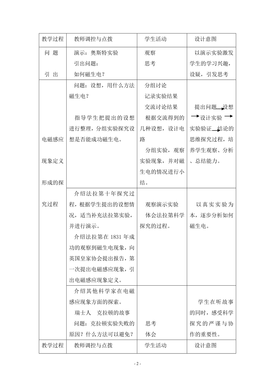 电磁感应现象教案.doc_第2页