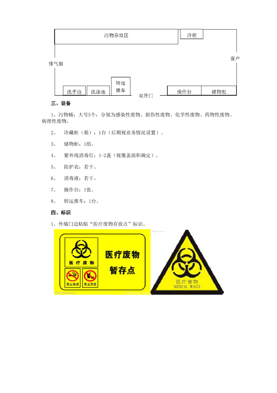 1_01 医疗废物暂存室建设方案.docx_第2页