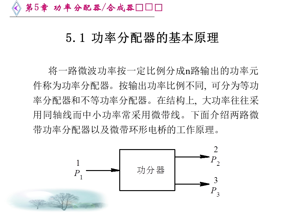 [信息与通信]第5章 功率分配器合成器.ppt_第2页