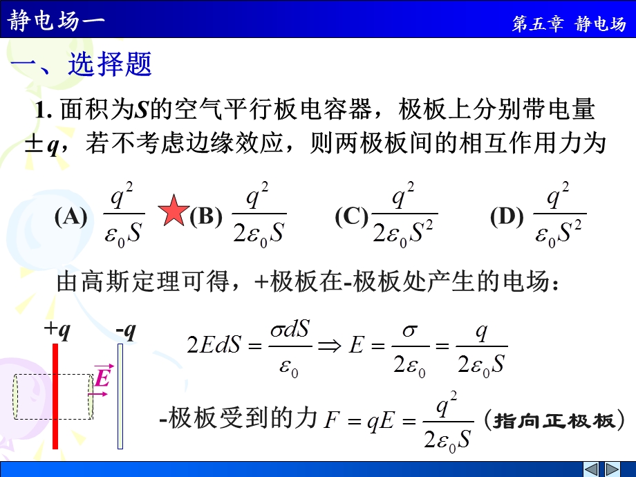 《静电场一解答》PPT课件.ppt_第1页