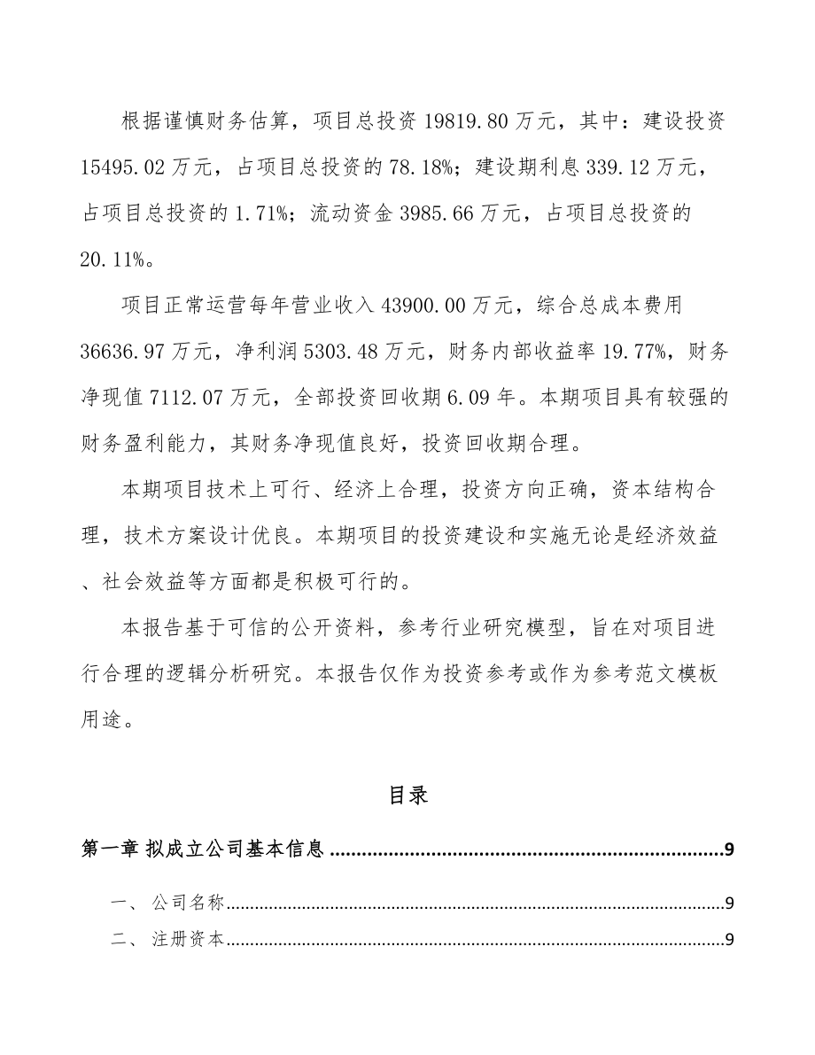 南宁关于成立沉淀法二氧化硅公司可行性研究报告.docx_第3页