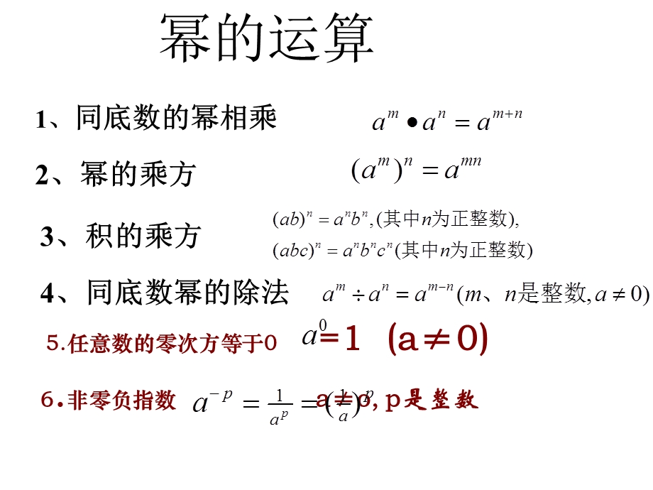 《幂的运算复习》PPT课件.ppt_第2页