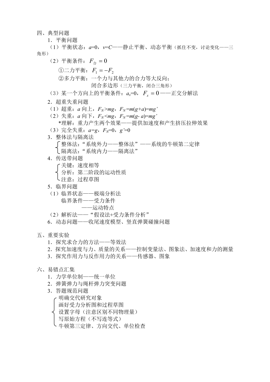 运动学、动力学知识要点.doc_第3页