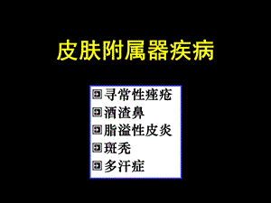 《皮肤附属器疾病》PPT课件.ppt