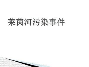 《莱茵河污染治理》PPT课件.ppt