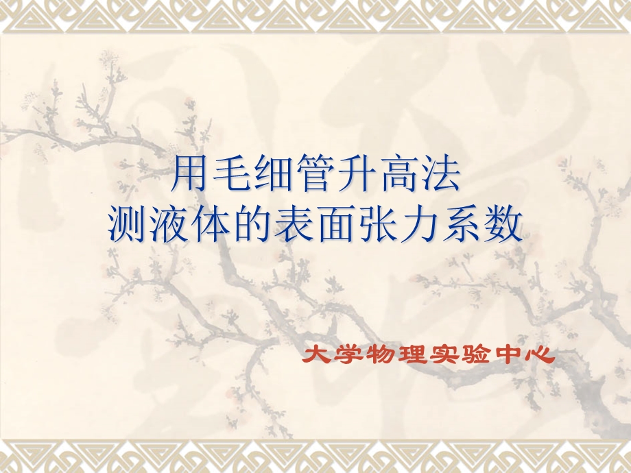 《用毛细管升高法》PPT课件.ppt_第1页