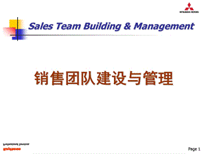 《销售团队建设》PPT课件.ppt