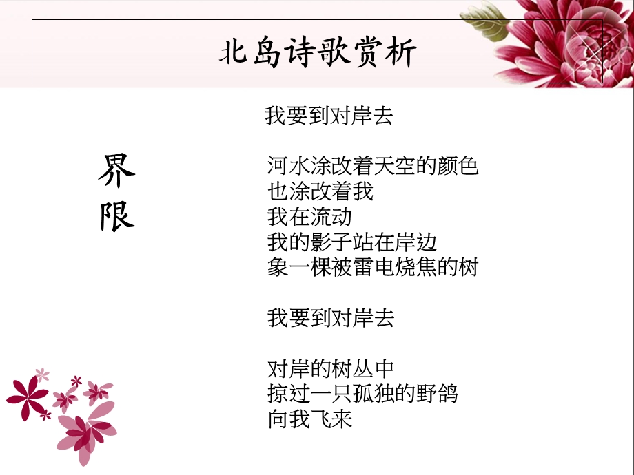 《朦胧诗赏析》PPT课件.ppt_第3页