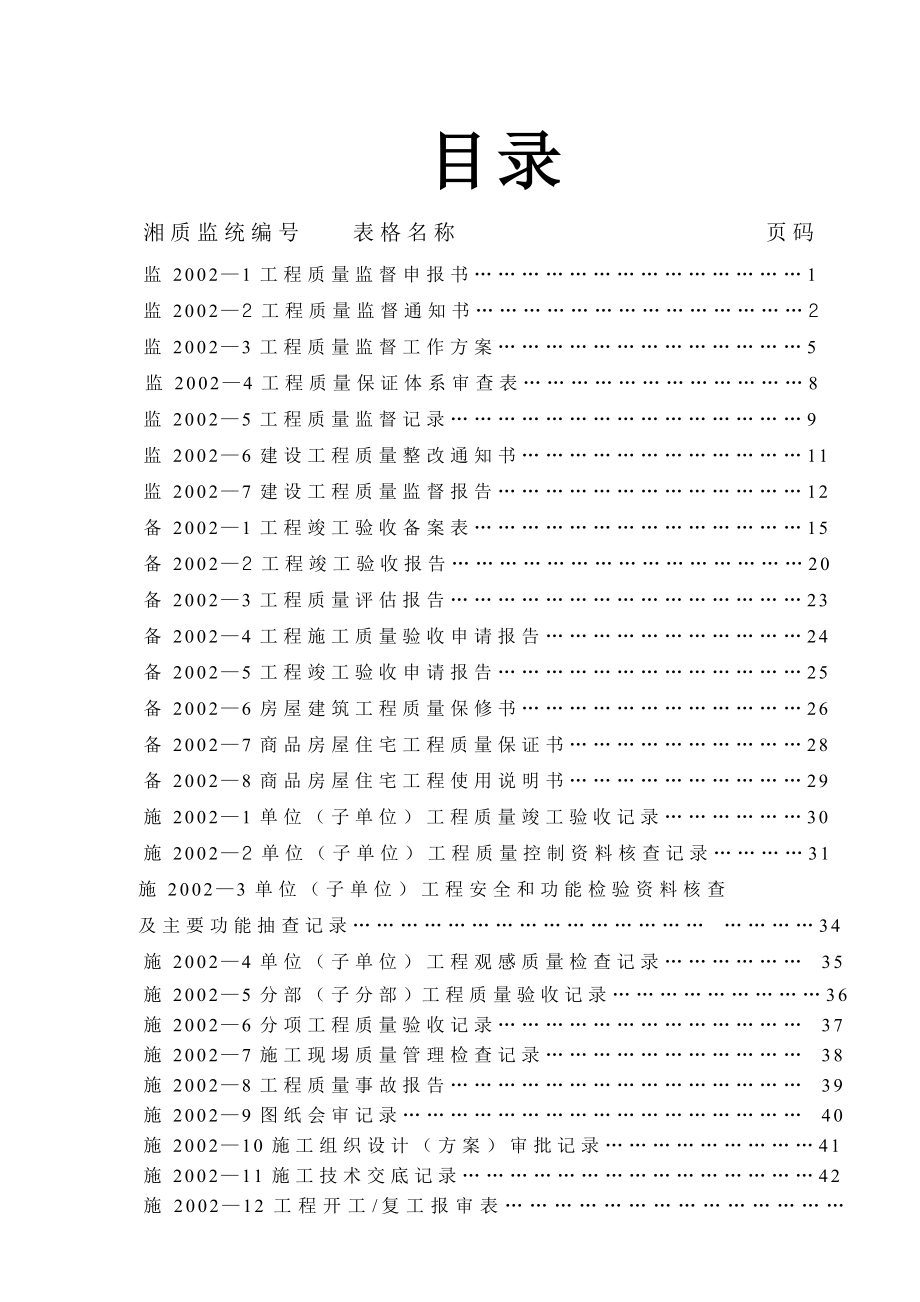 1、湖南省建设工程质量监督验收备案各类往来文函用表格式汇编01.doc_第3页