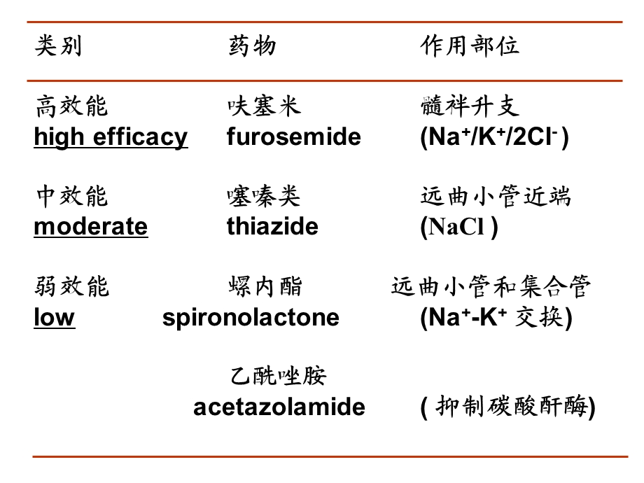 药理学 第2版24利尿药.ppt_第3页