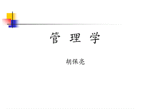 《管理学之绪论》PPT课件.ppt