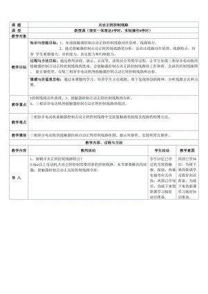 201126点动正转控制线路.docx