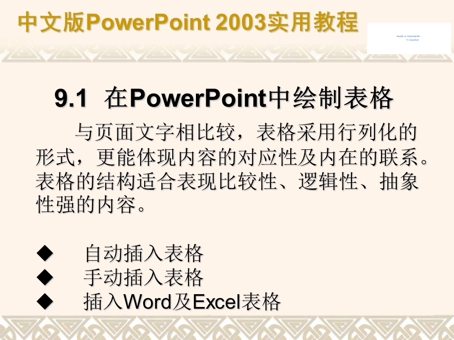 第09章PowerPoint插入表格与图表.ppt_第3页