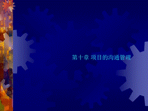 《项目的沟通 》PPT课件.ppt