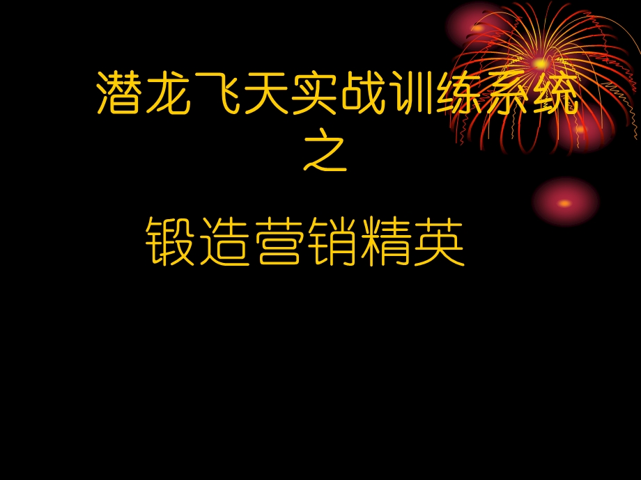 《锻造营销精英》PPT课件.ppt_第1页