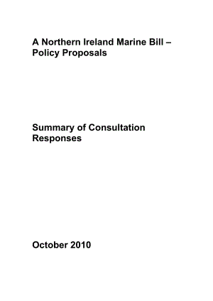 A Northern Ireland Marine Bill – Policy Proposals：北爱尔兰的一个海洋比尔–政策建议.doc