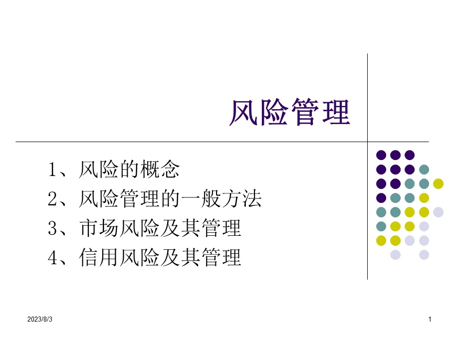 《风险管理专题》PPT课件.ppt_第1页