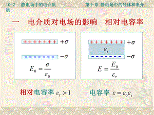 《静电场中的电介质》PPT课件.ppt