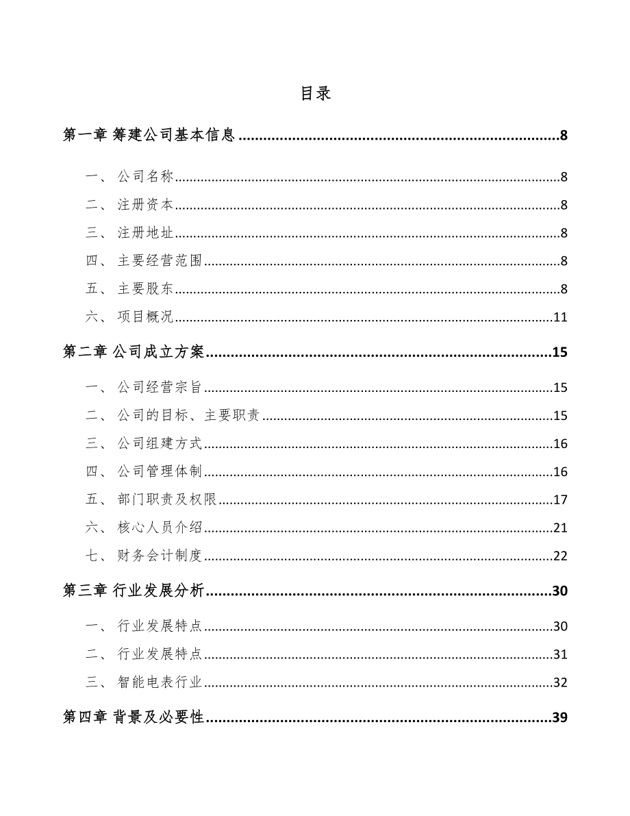 南昌关于成立电表公司可行性研究报告.docx_第2页