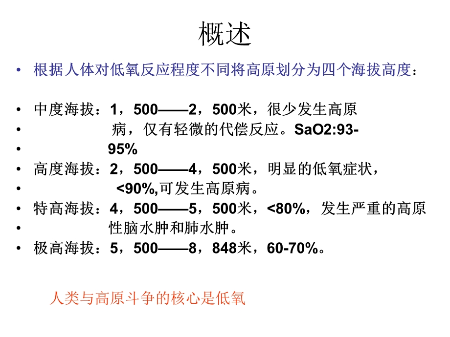 《高原医学重点知识》PPT课件.ppt_第1页