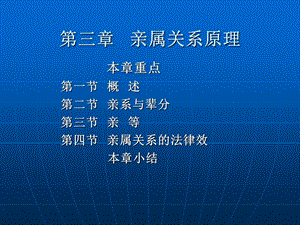 《亲属关系原理》PPT课件.ppt