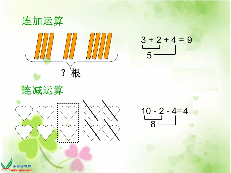 《连加连减的综合练习》PPT课件.ppt_第3页