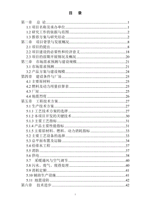 vb废旧轮胎低温真空裂解无害化、资源化节能与环保示范项目可行性研究报告.doc